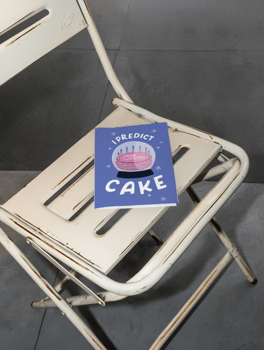 I Predict Cake mockup 2