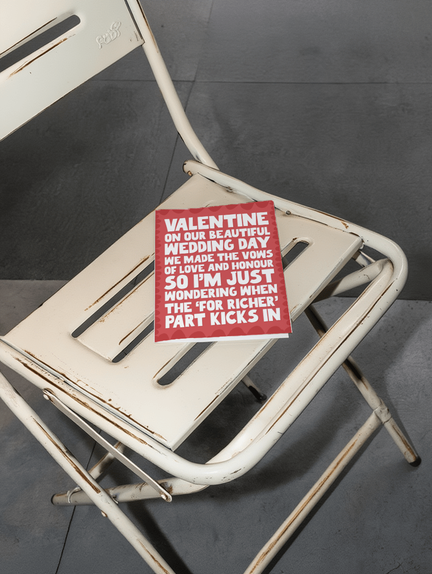 Wedding Day Valentine mockup 2
