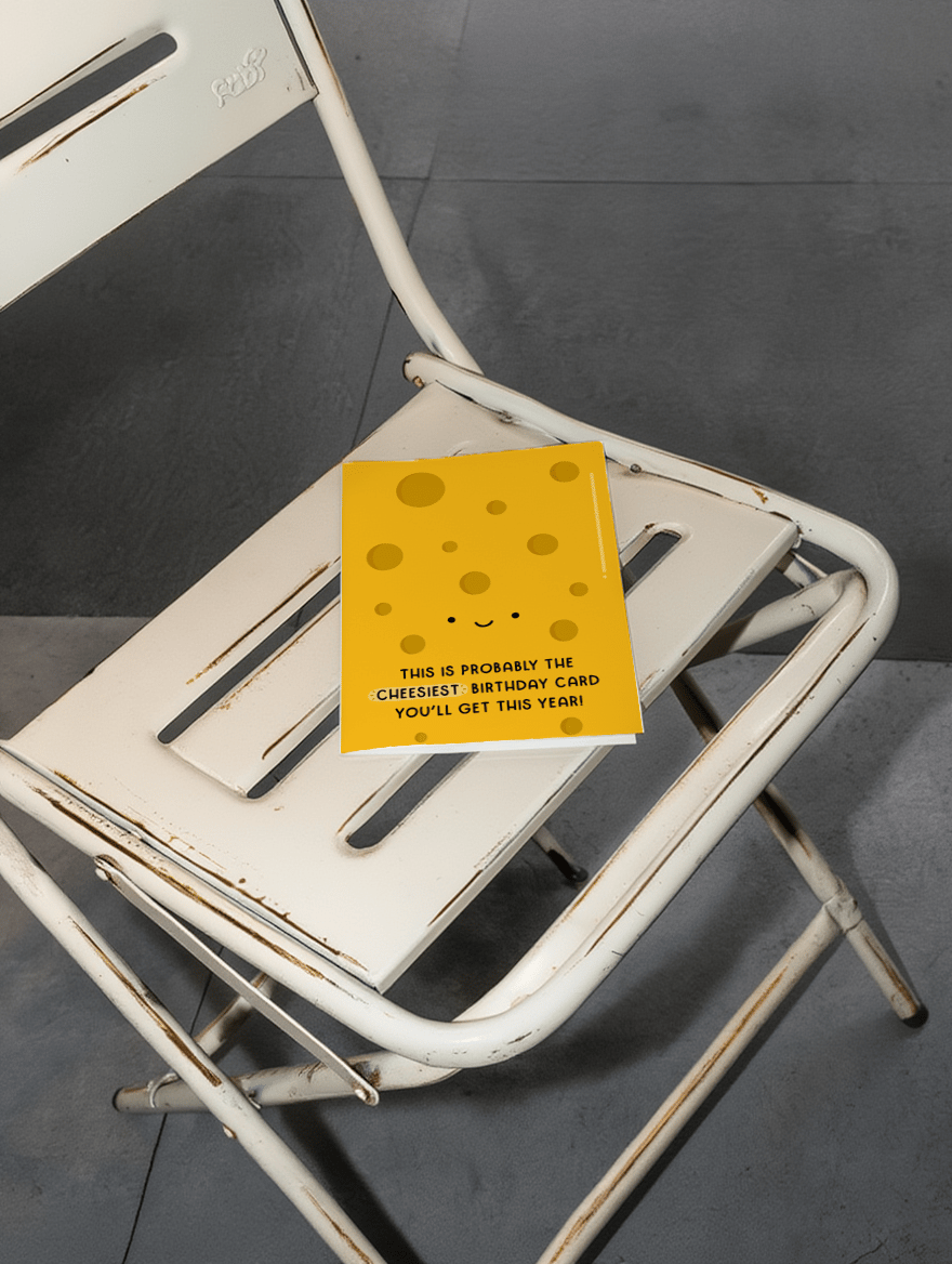 Cheesiest Birthday Card You'll Get mockup 2