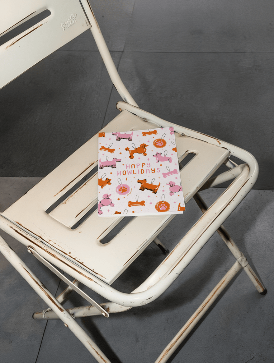 Happy Howlidays Dogs mockup 2
