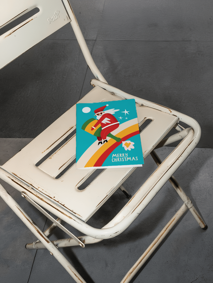Santa's Champagne Ride mockup 2