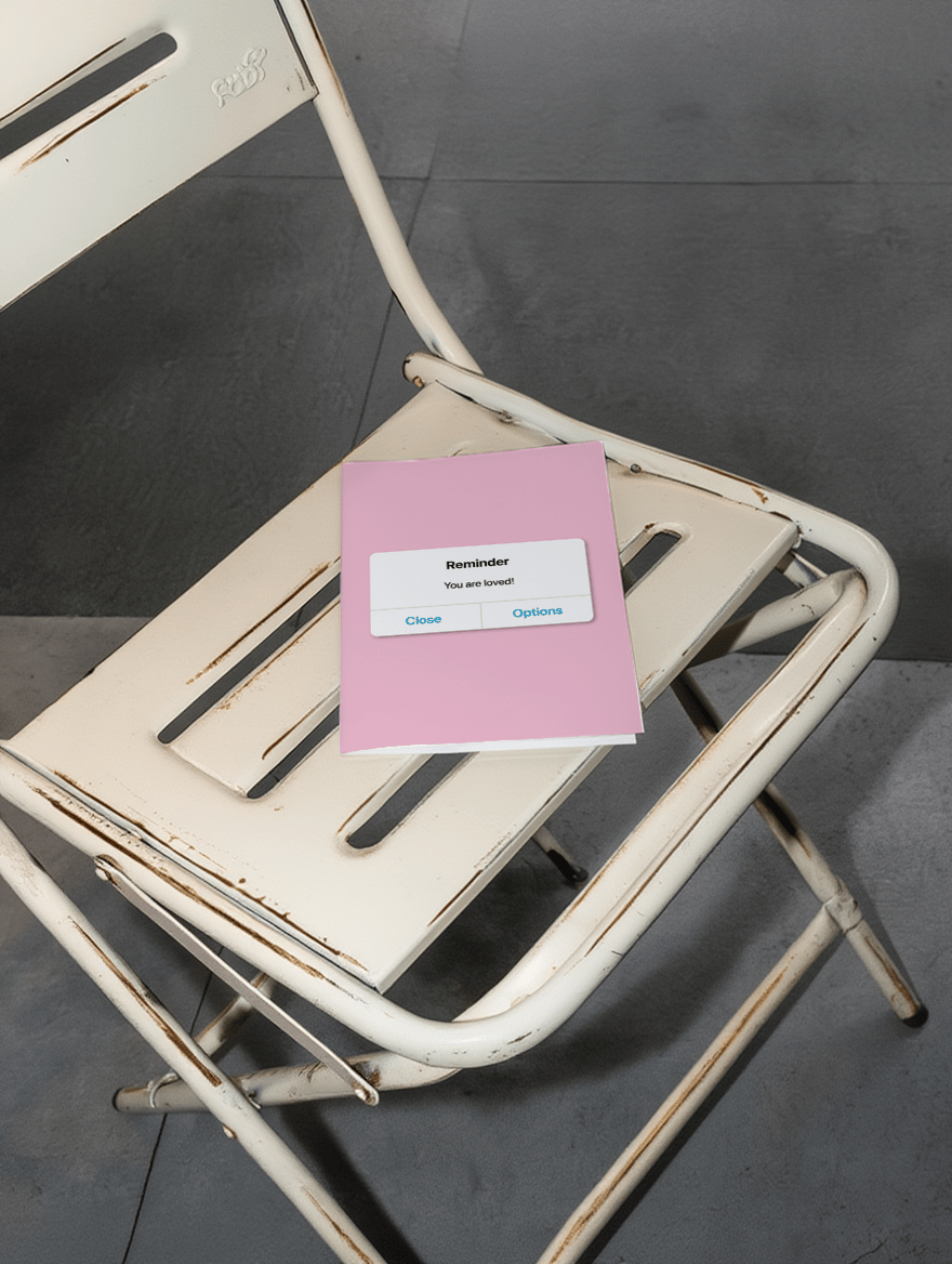 Reminder: You Are Loved mockup 2