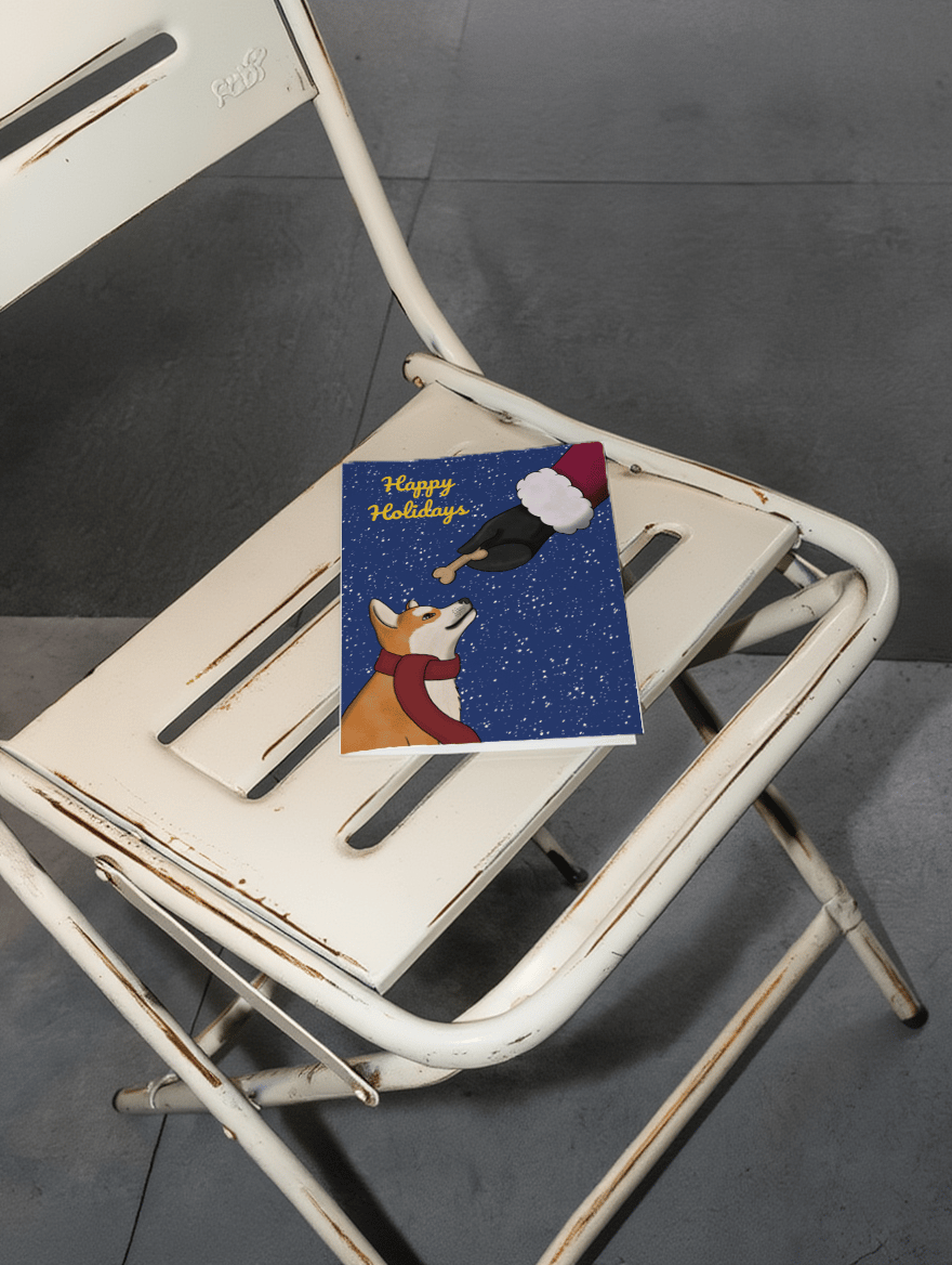 Corgi Christmas Cheer mockup 1