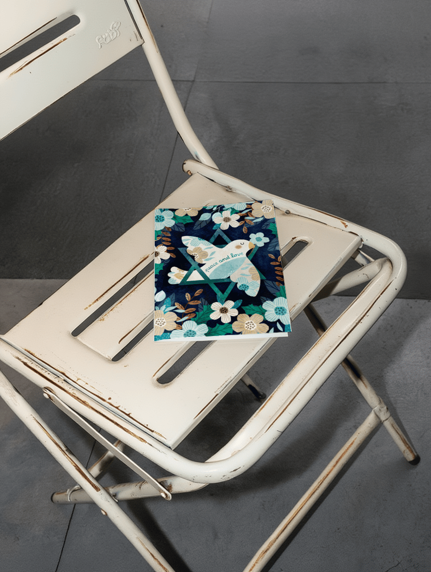 Peace and Love Hanukkah mockup 2