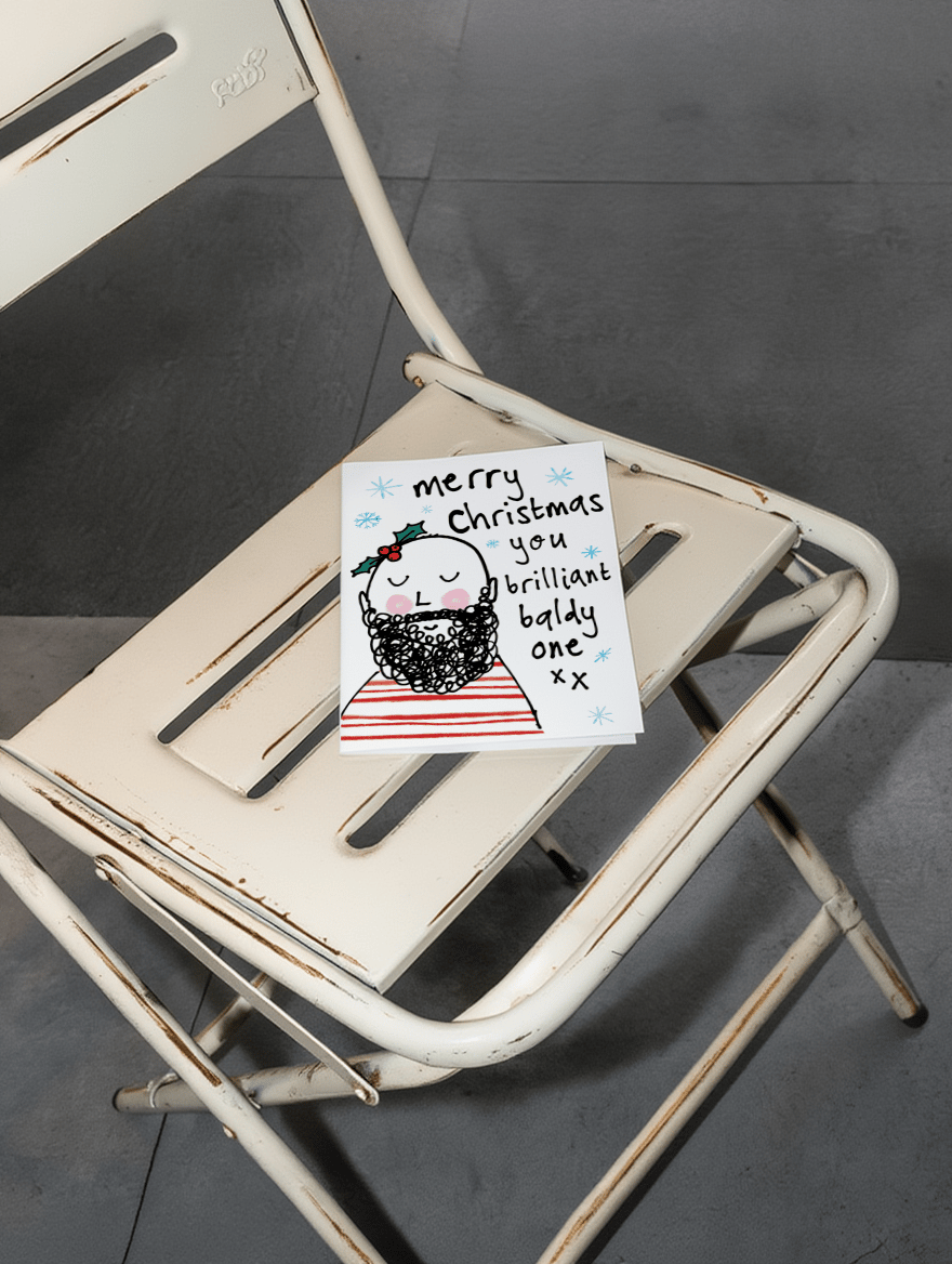 Brilliant Baldy Christmas mockup 2