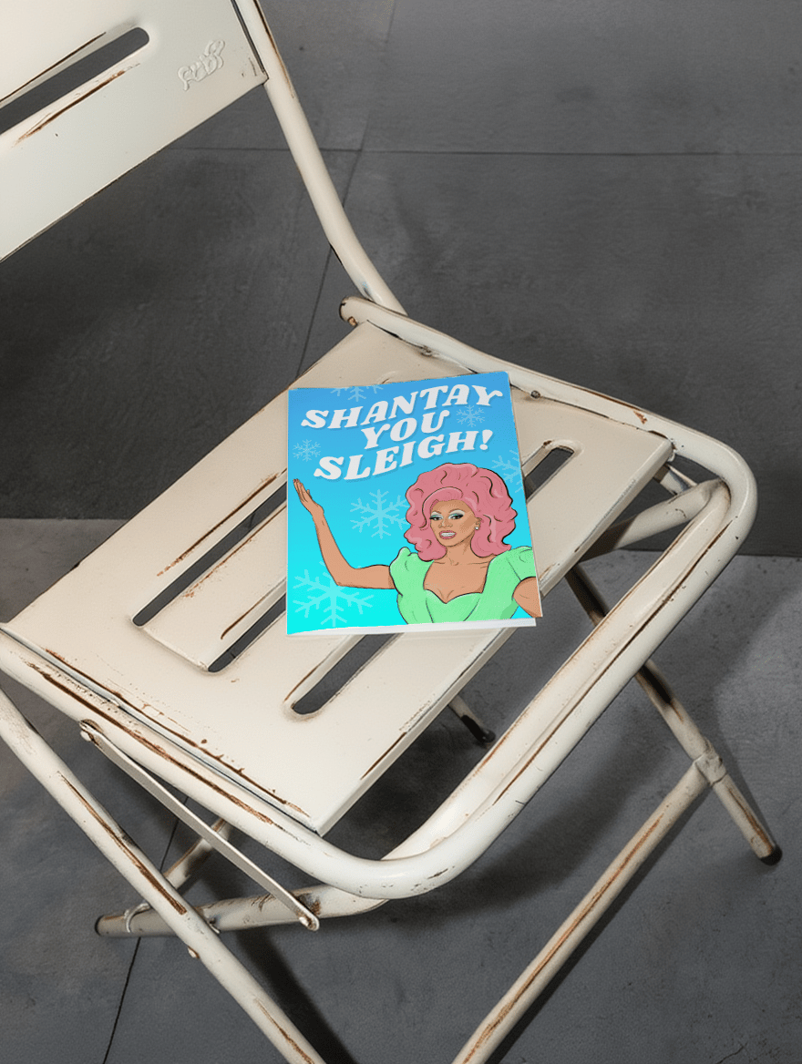 Shantay You Sleigh Christmas mockup 2
