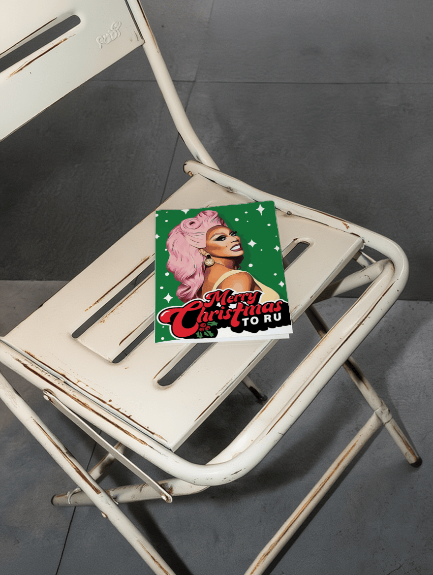 RuPaul Christmas mockup 2