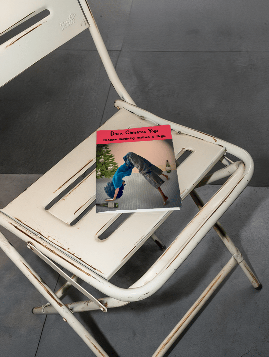 Drunk Christmas Yoga mockup 2