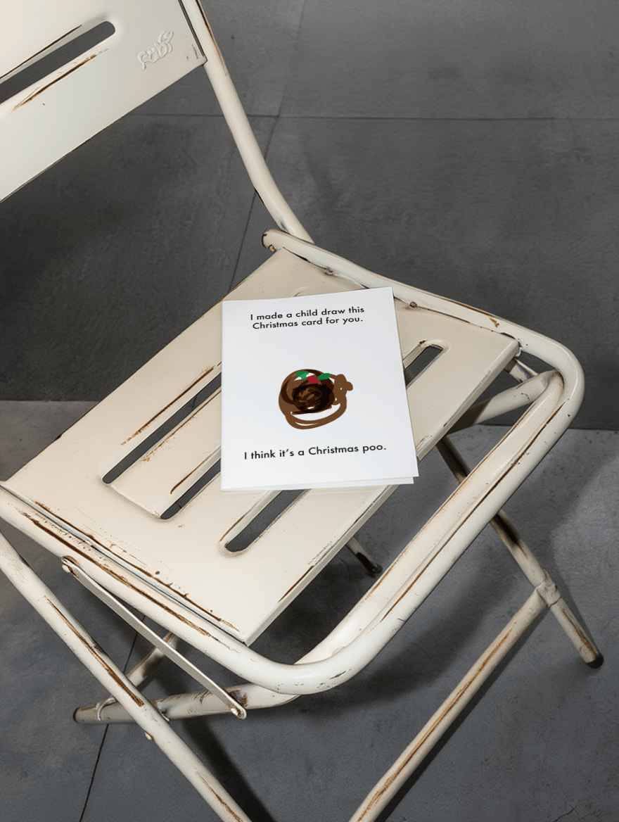 Child's Christmas Poo mockup 2