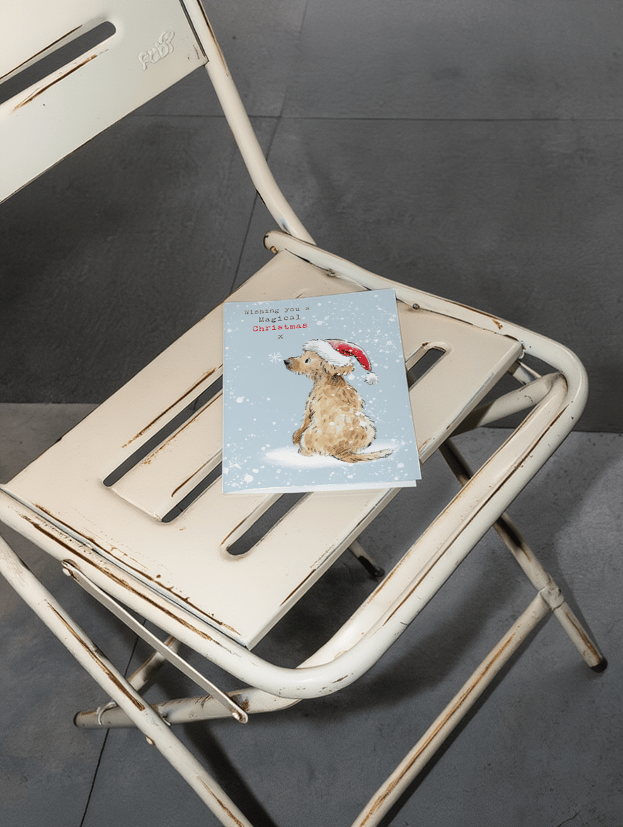 Magical Christmas Dog mockup 2