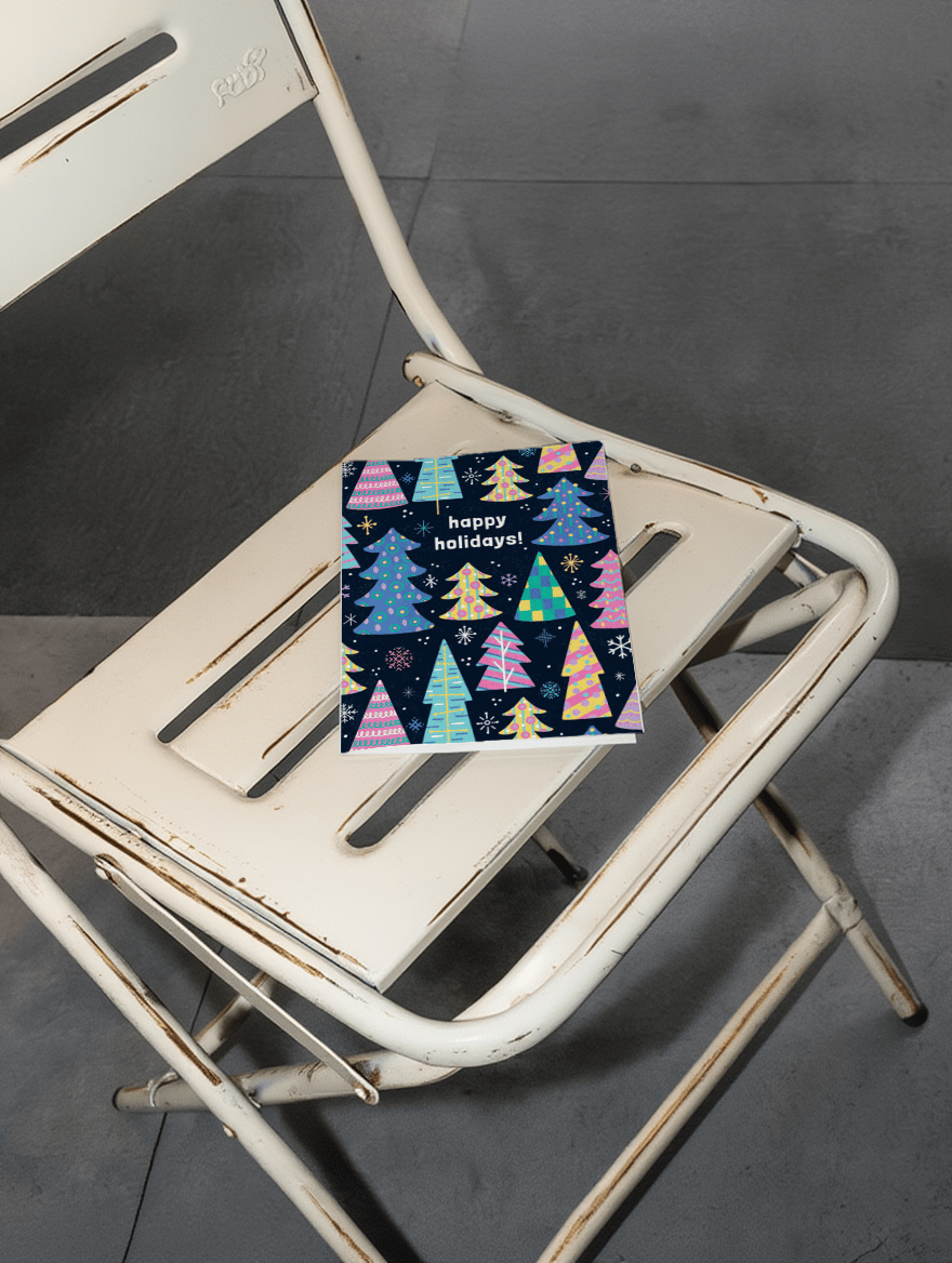 Festive Forest Greetings mockup 2