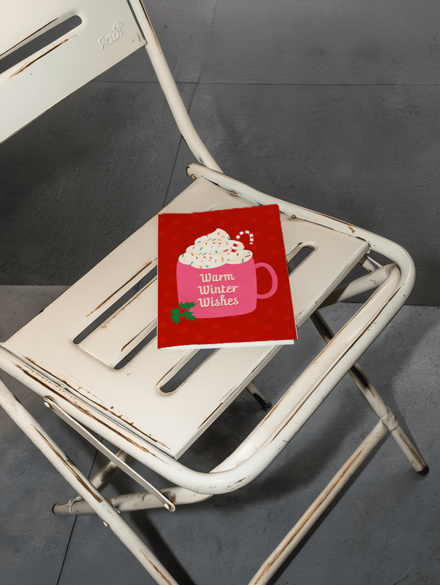 Warm Winter Christmas Wishes mockup 2
