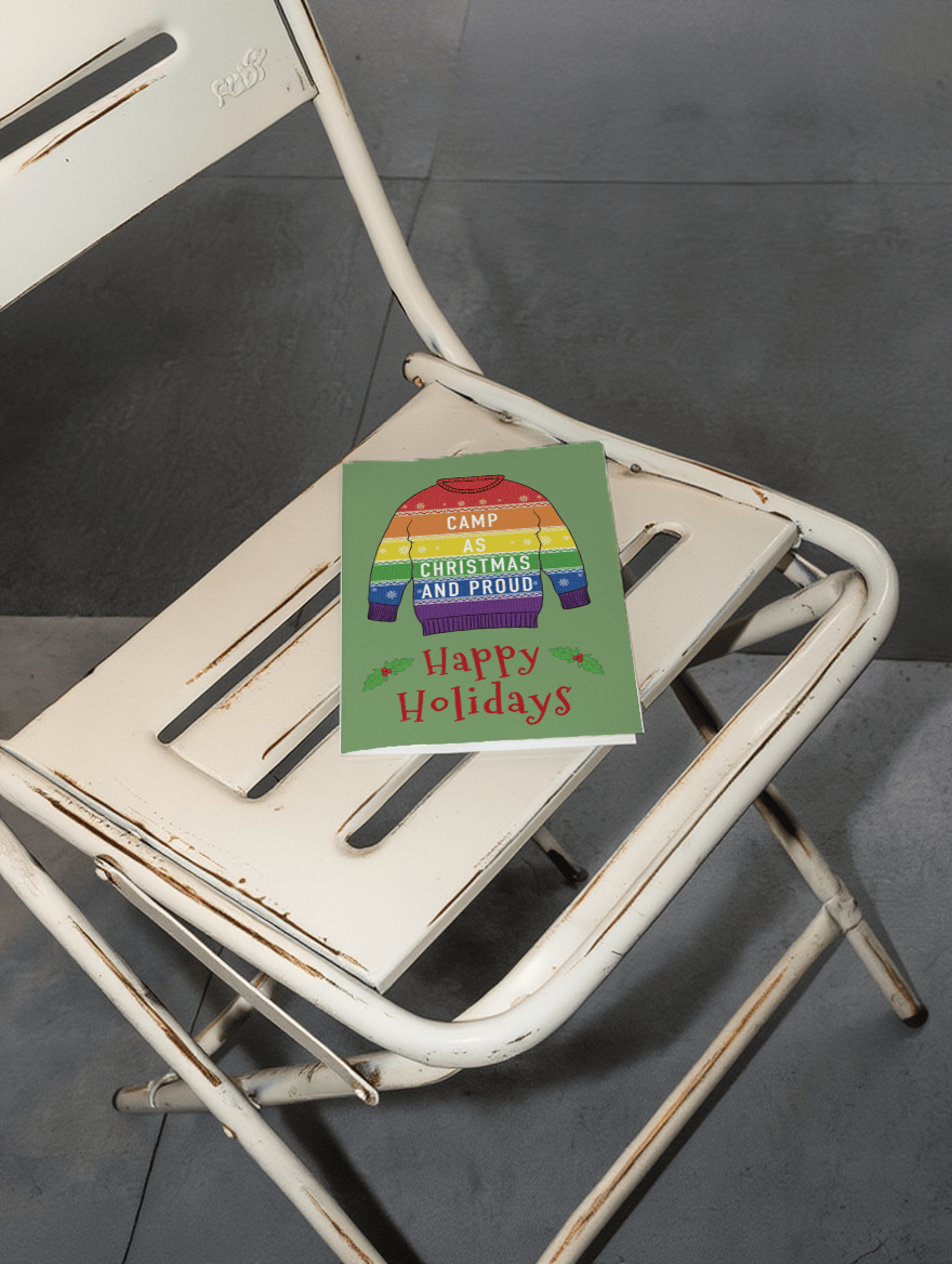 Camp as Christmas and Proud mockup 2