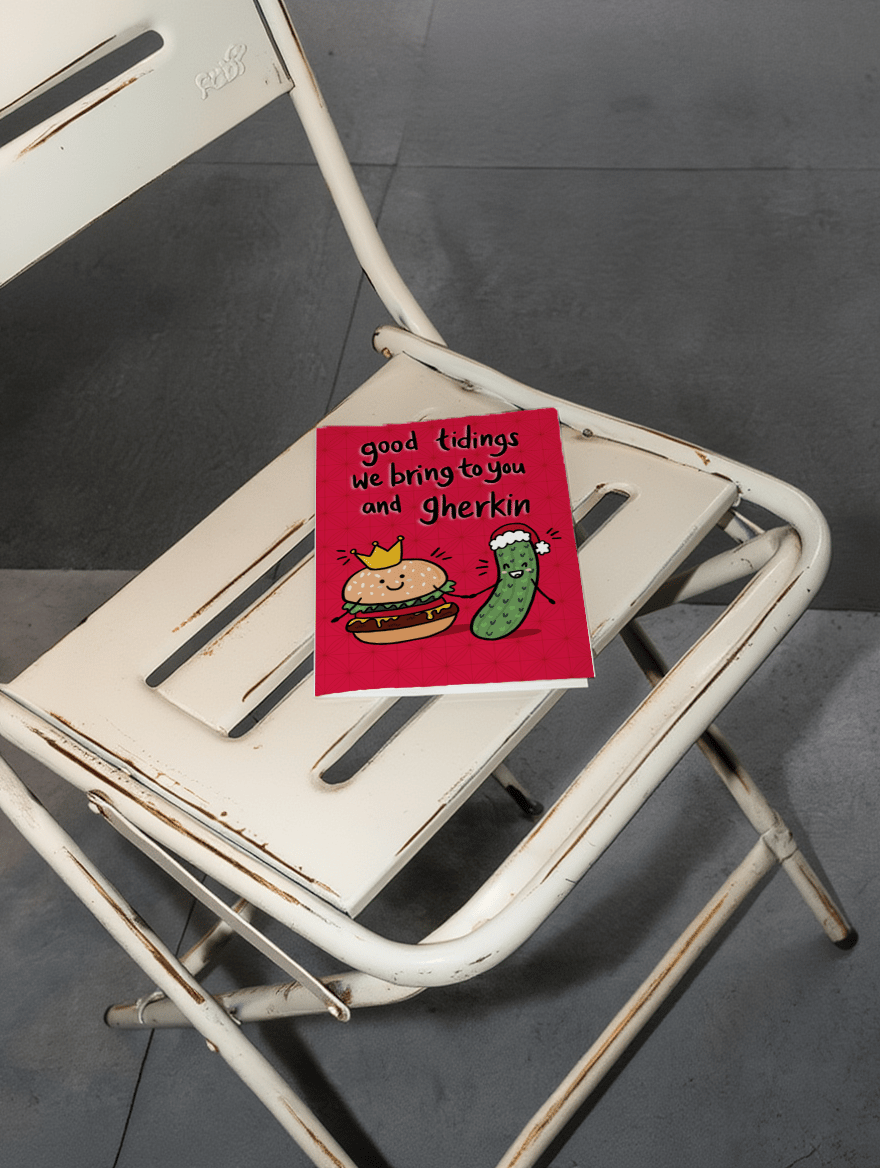 Good Tidings with Gherkin mockup 2
