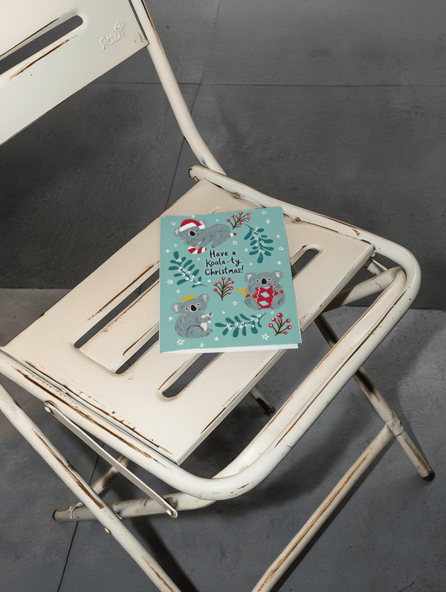 Have A Koala-ty Christmas mockup 2