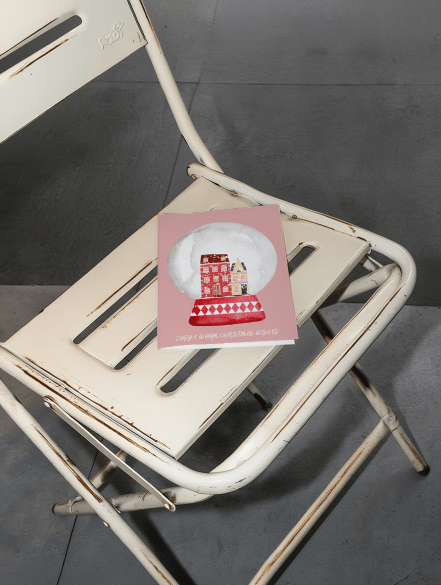 Cosy And Warm Christmas Wishes mockup 2