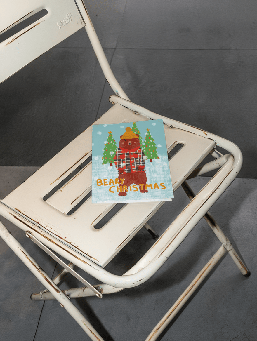 Beary Christmas mockup 2