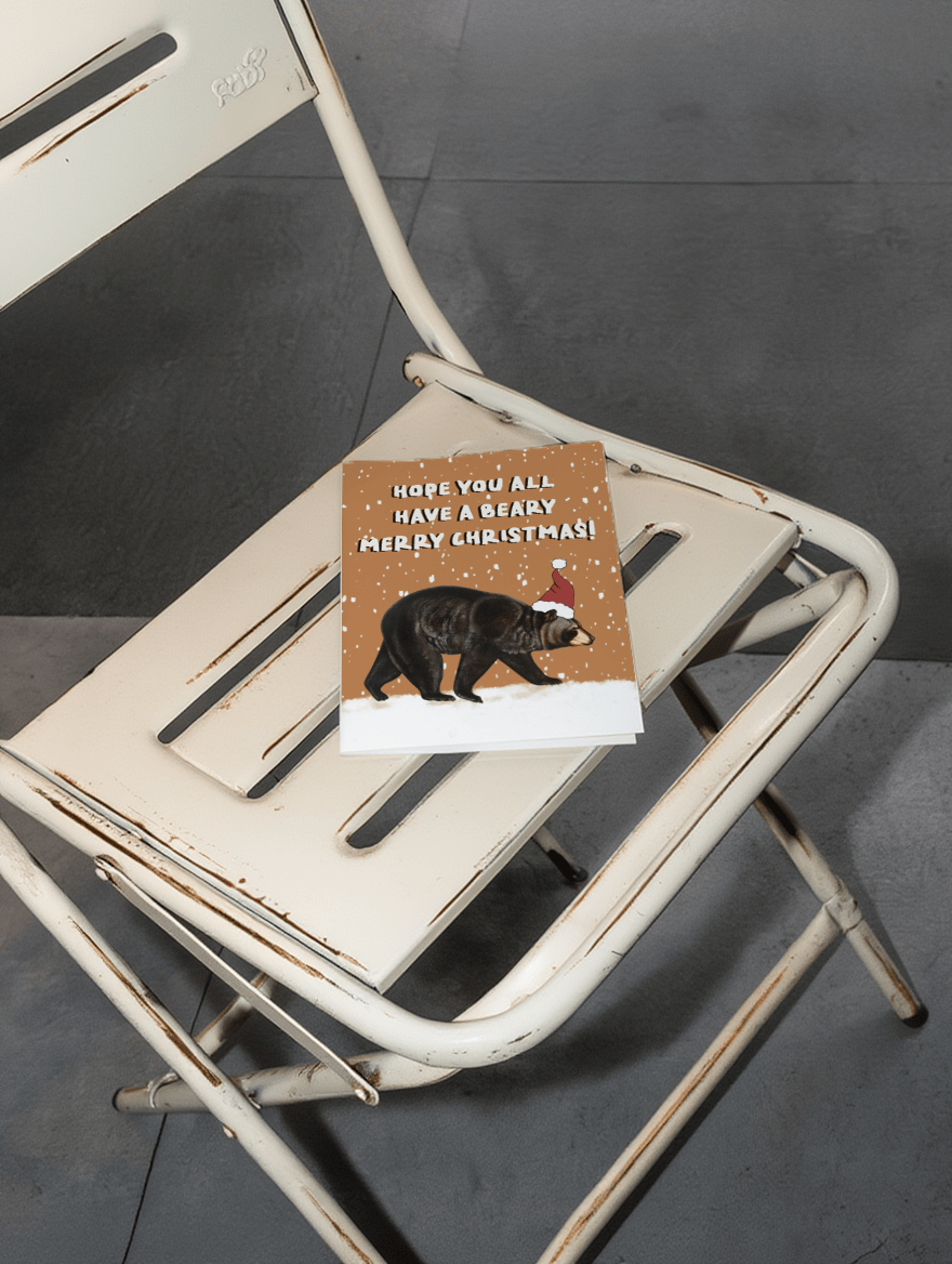 Beary Merry Christmas mockup 2