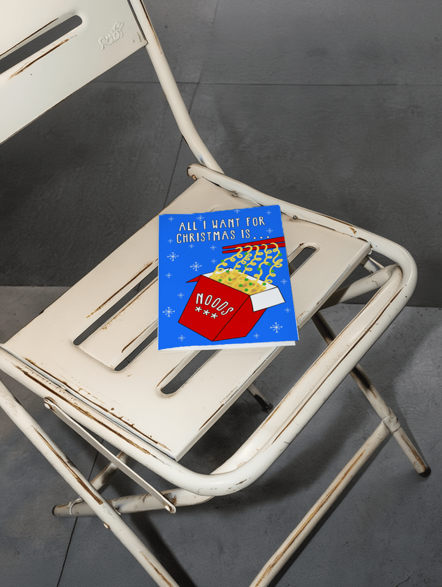 All I Want for Christmas Is Noods mockup 2