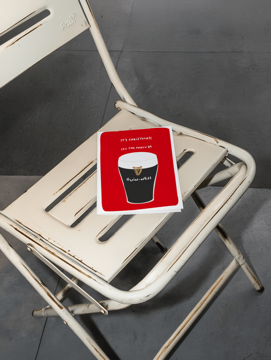 It’s Christmas! Let the Party Be Guin-ness mockup 2