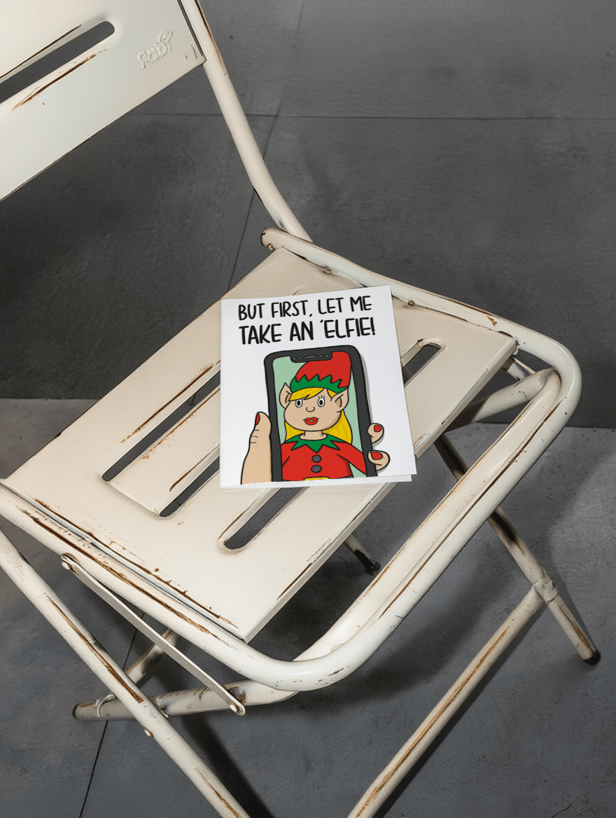 Elfie Christmas mockup 2