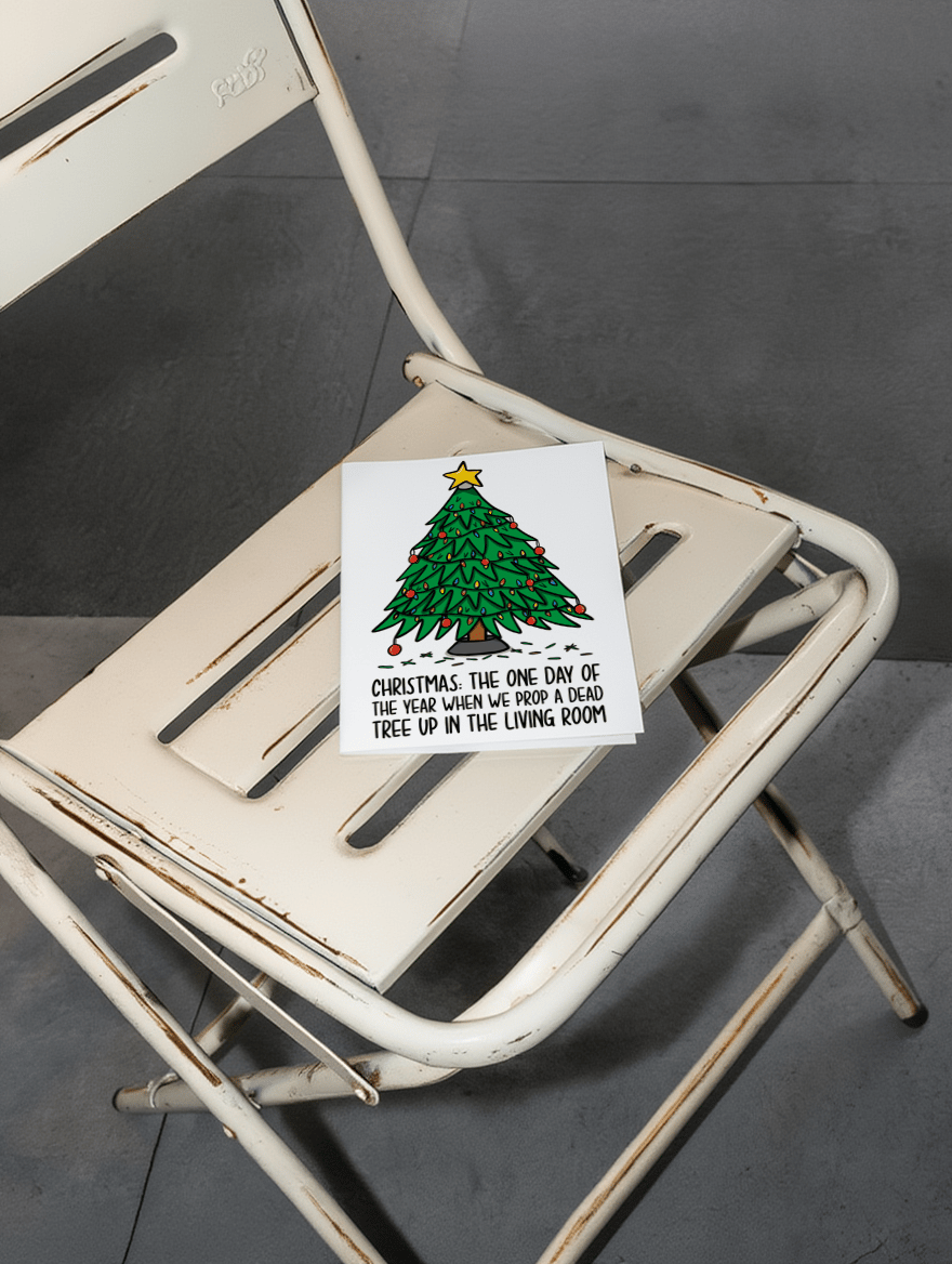 Christmas Tree Humor mockup 2