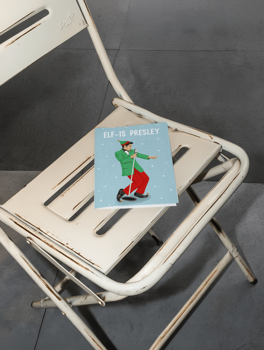 Elf-is Presley Christmas mockup 2