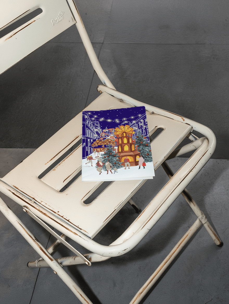 Winter Night Christmas mockup 1