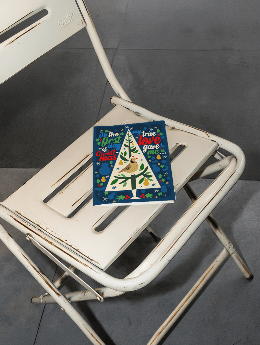 On the First Day of Christmas mockup 2