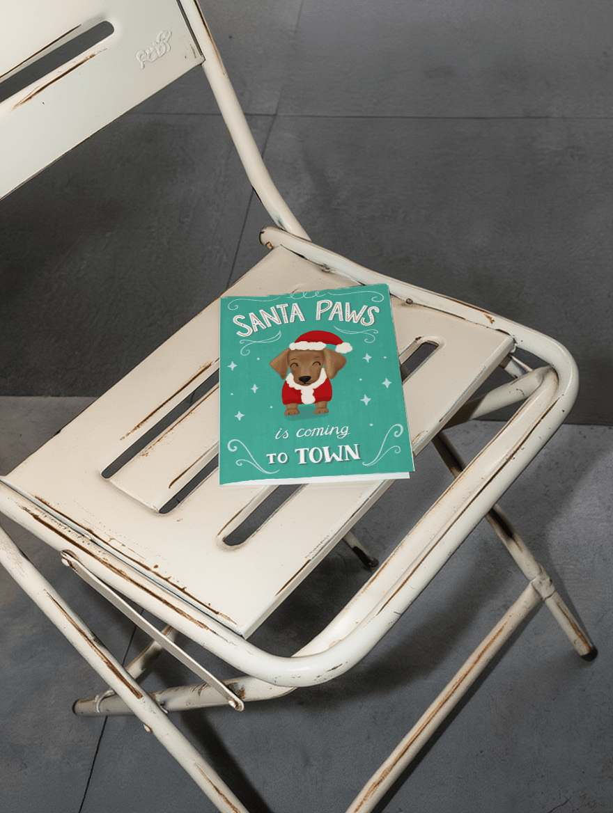 Santa Paws is Coming to Town mockup 2