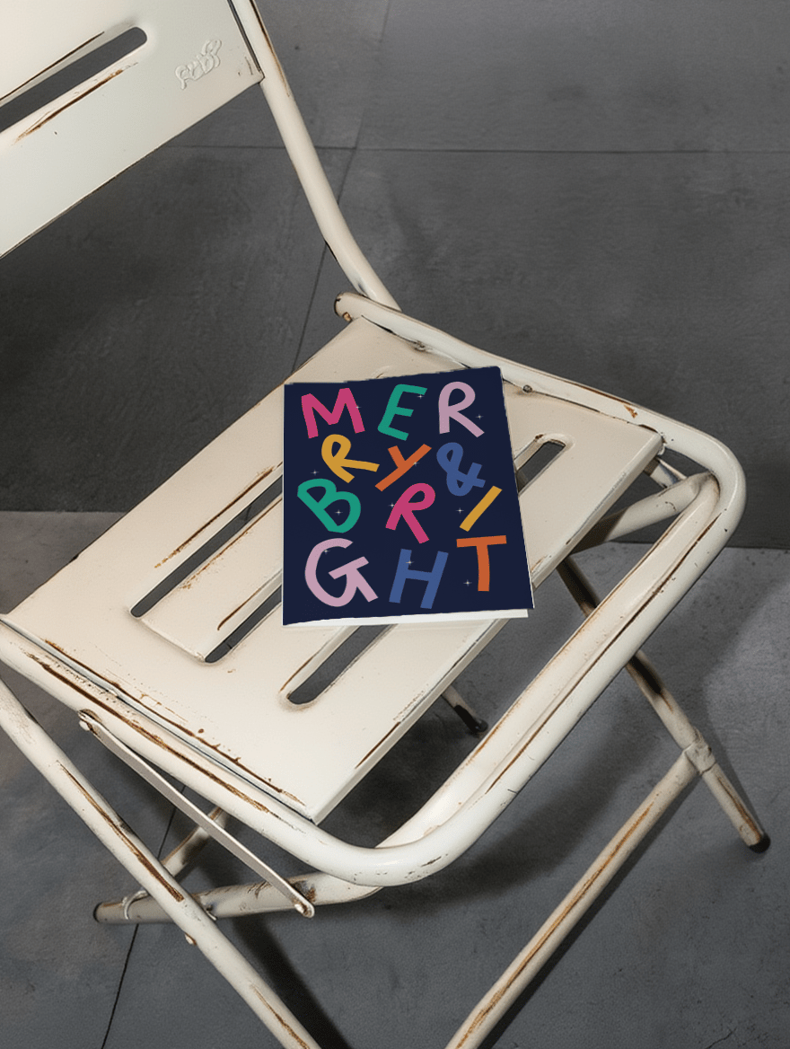 Merry & Bright Christmas mockup 2
