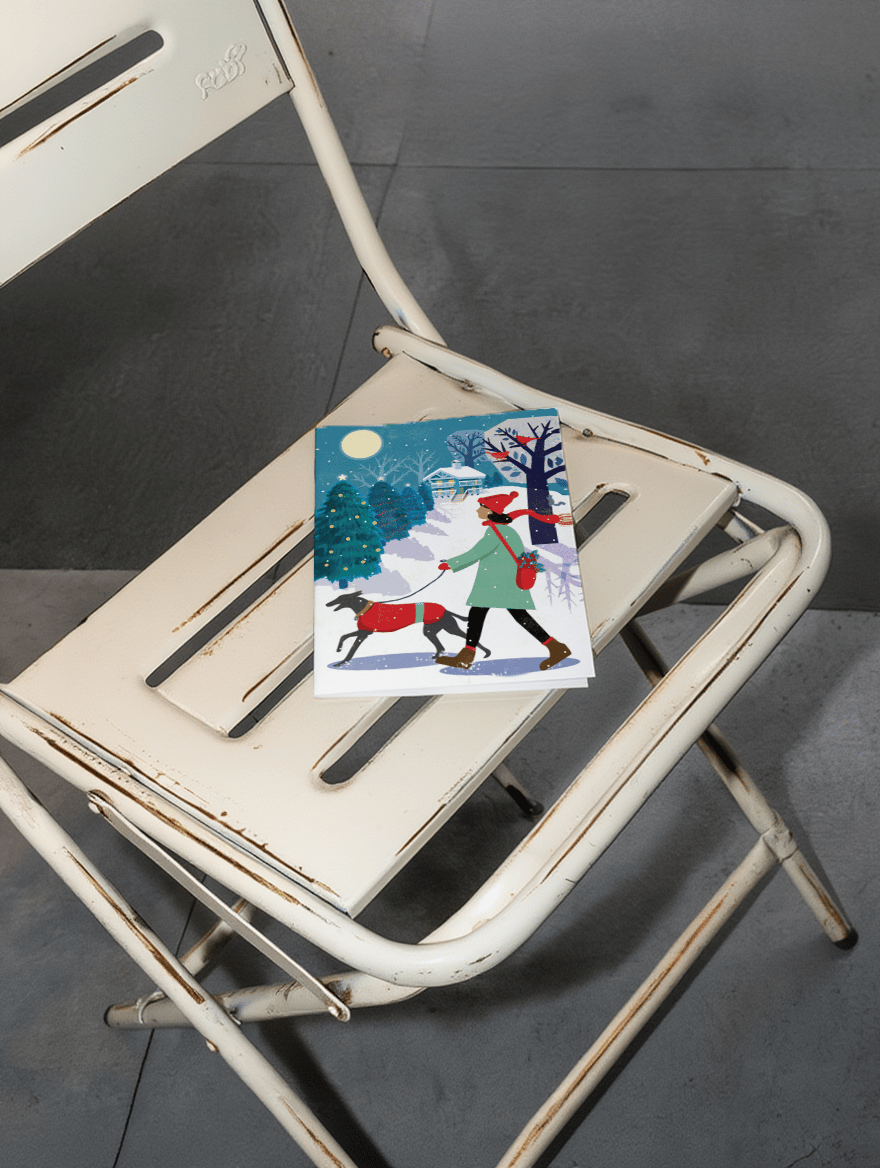 Christmas Dog Walk mockup 2
