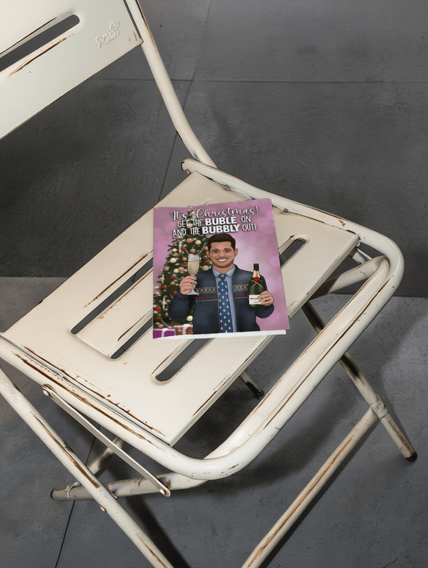 Bublé and Bubbly Christmas mockup 2