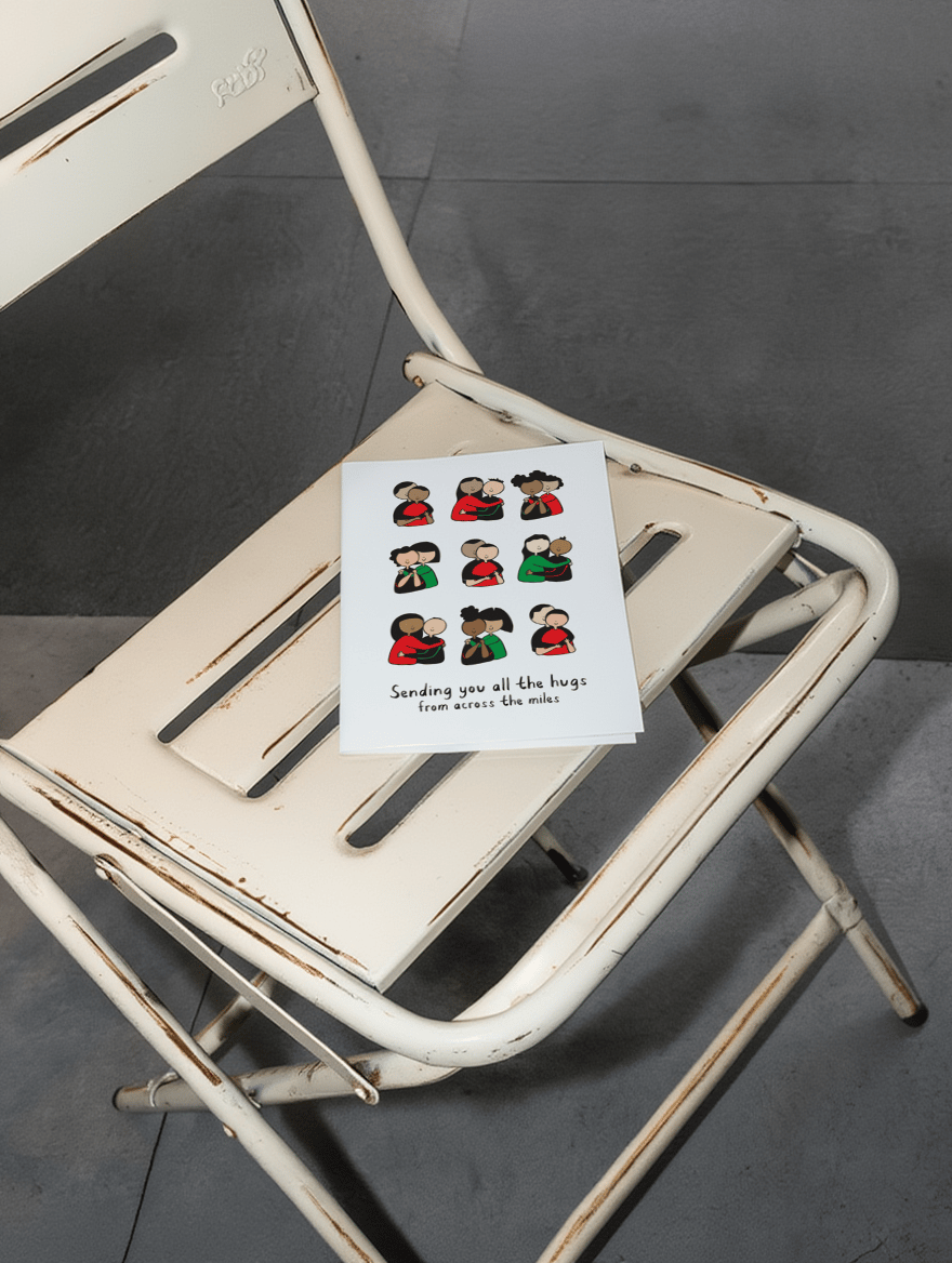 Sending You All the Hugs mockup 2