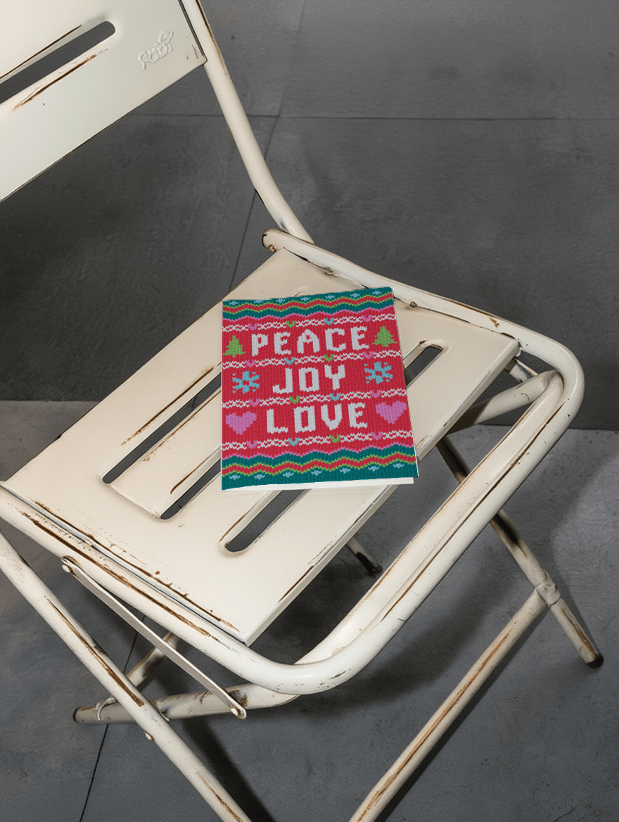 eace, Joy, Love Knit mockup 2