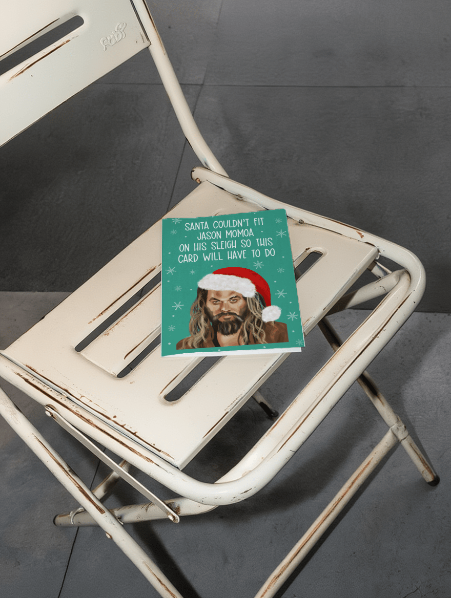 Santa's Jason Momoa Surprise mockup 2