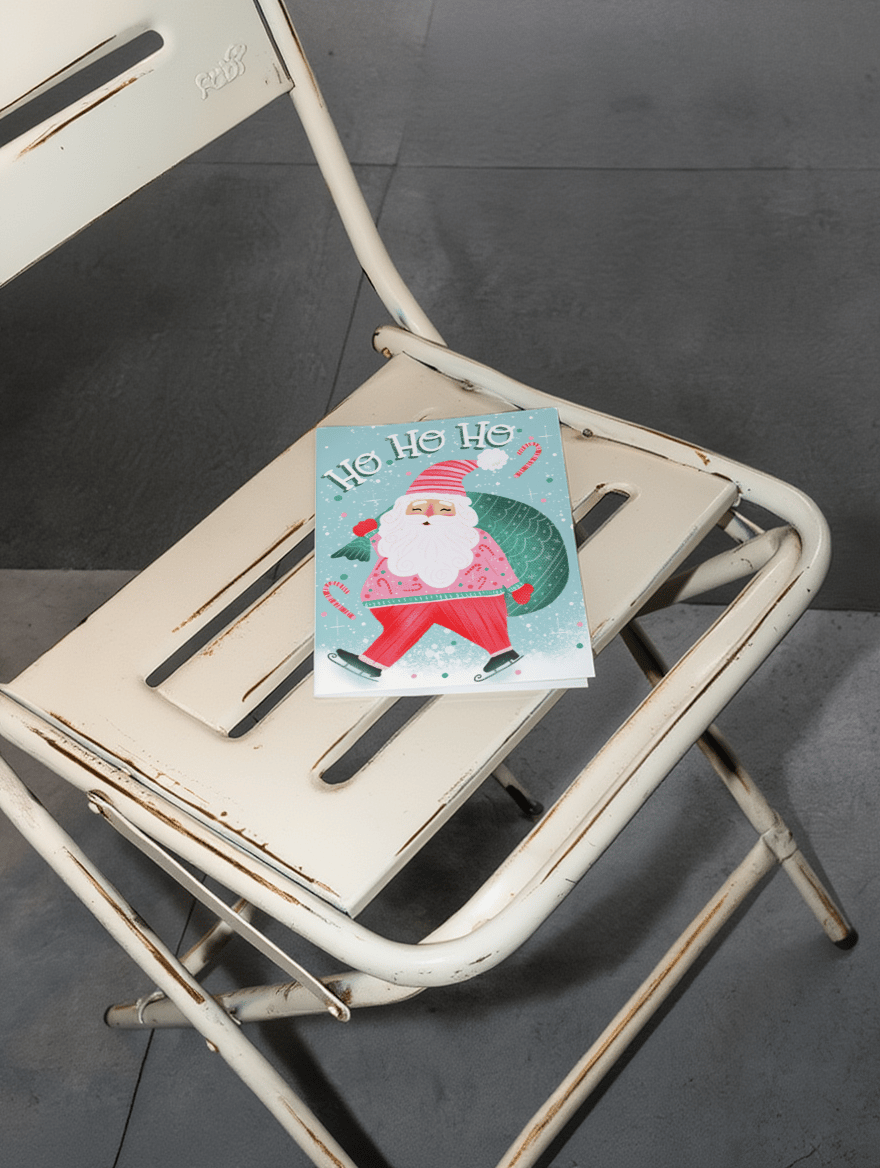 Ho Ho Ho Santa Christmas mockup 2