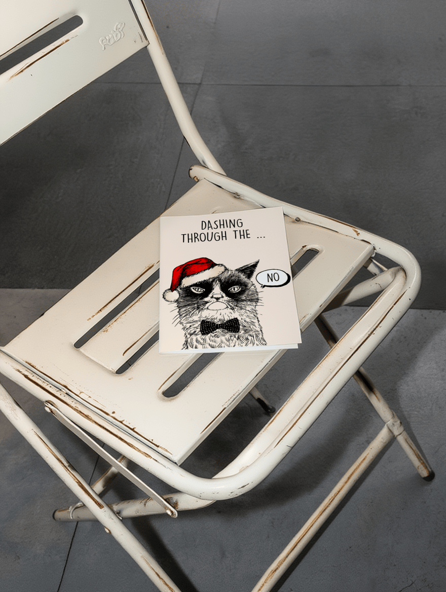 Dashing Through the No mockup 2