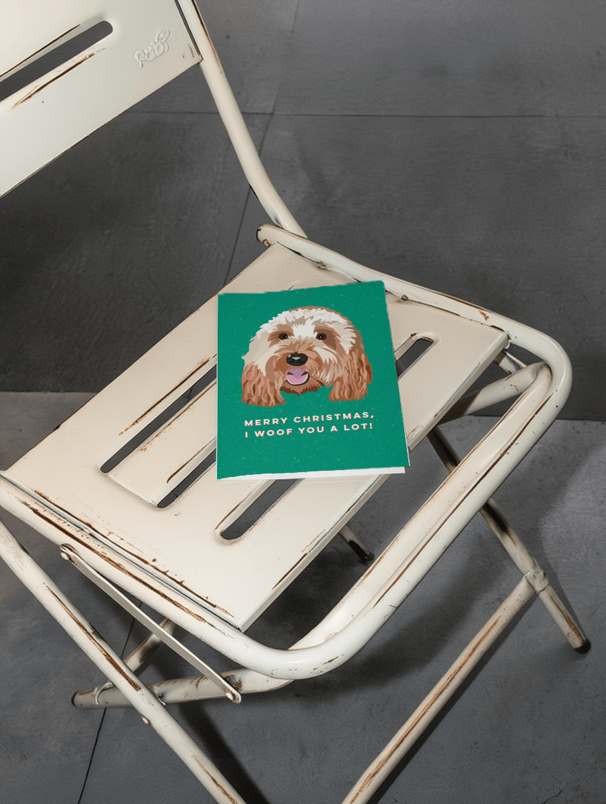 Merry Christmas, I Woof You a Lot mockup 1