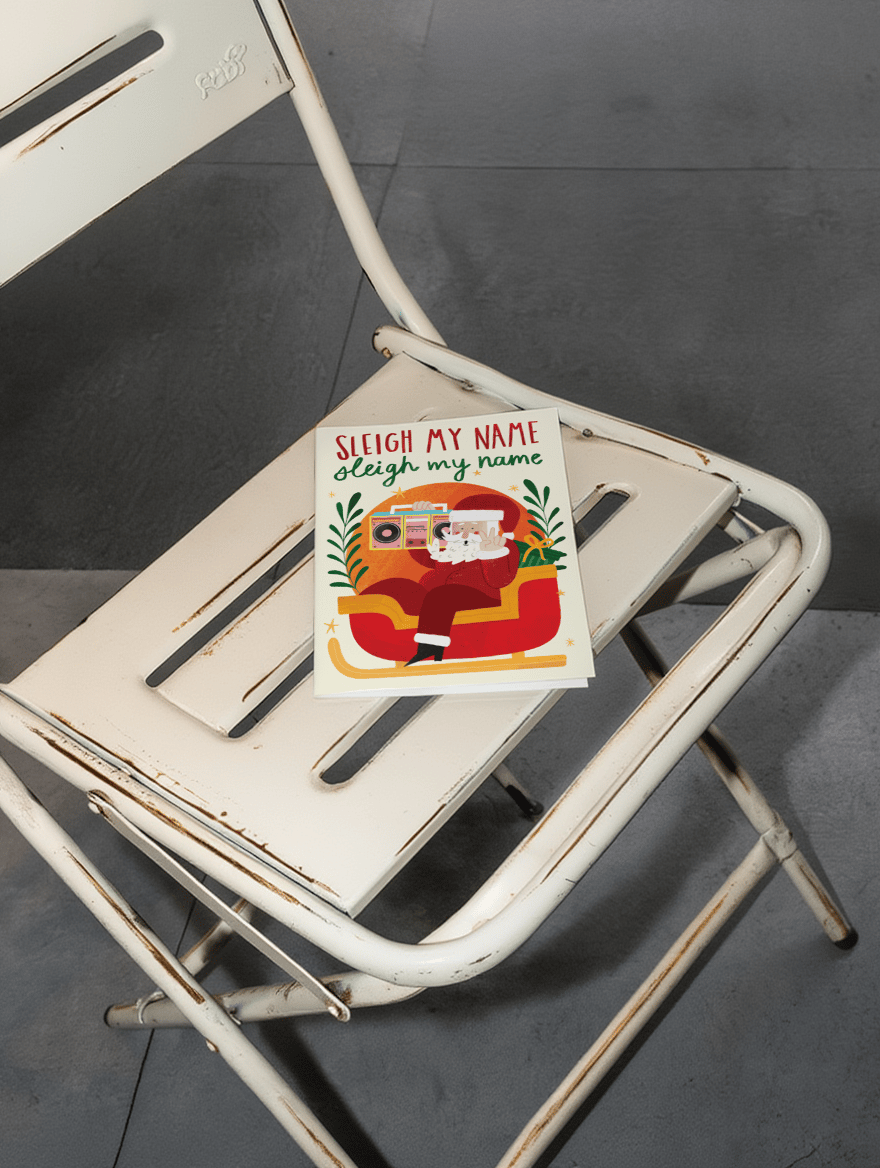 Sleigh My Name mockup 2