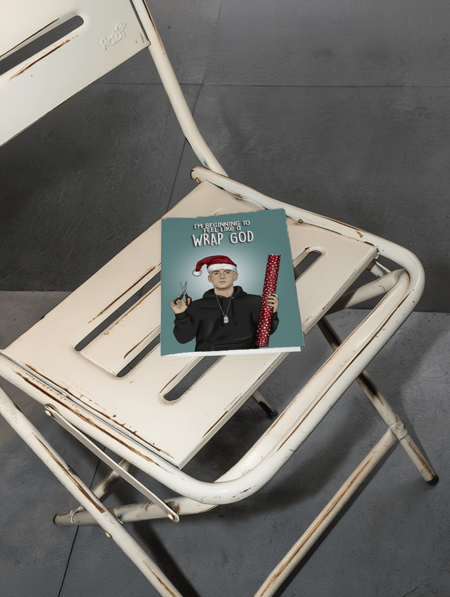 Wrap God Christmas mockup 2