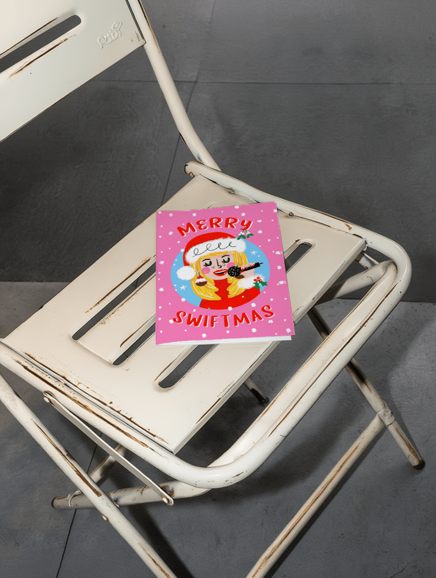 Swiftmas Christmas Card mockup 2