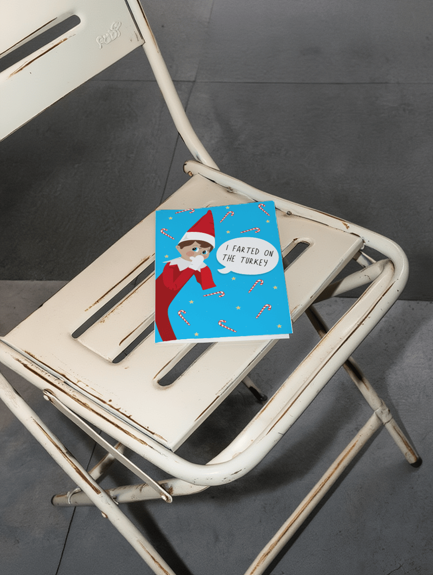 I Farted on the Turkey mockup 2