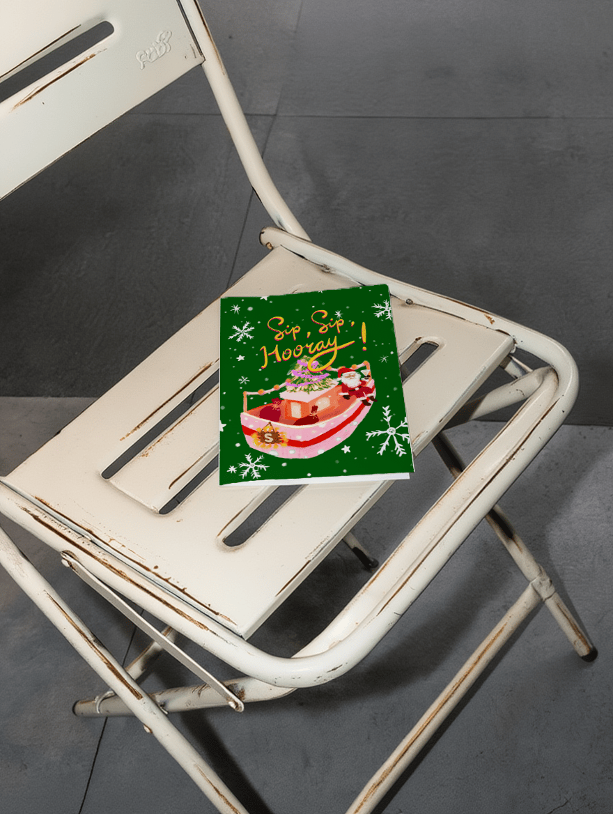 Sip, Sip, Hooray! mockup 2