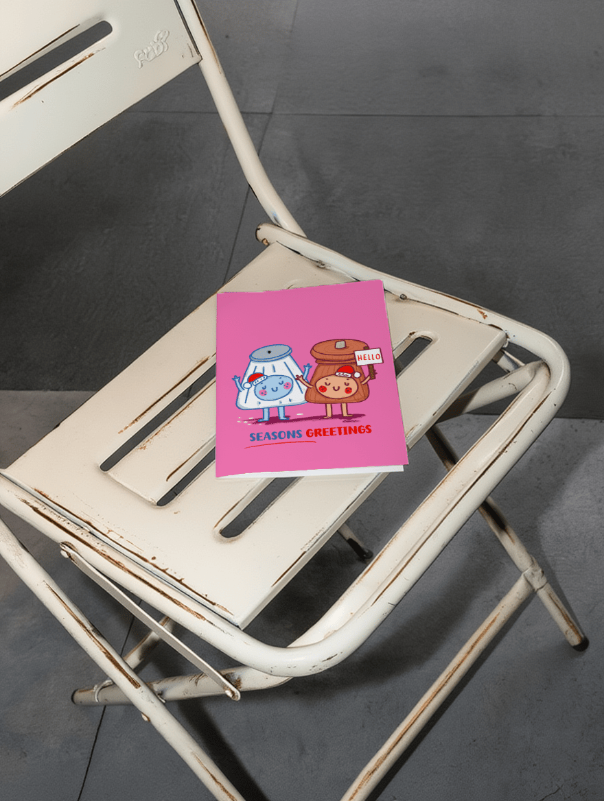 Seasons Greetings with Salt and Pepper mockup 2