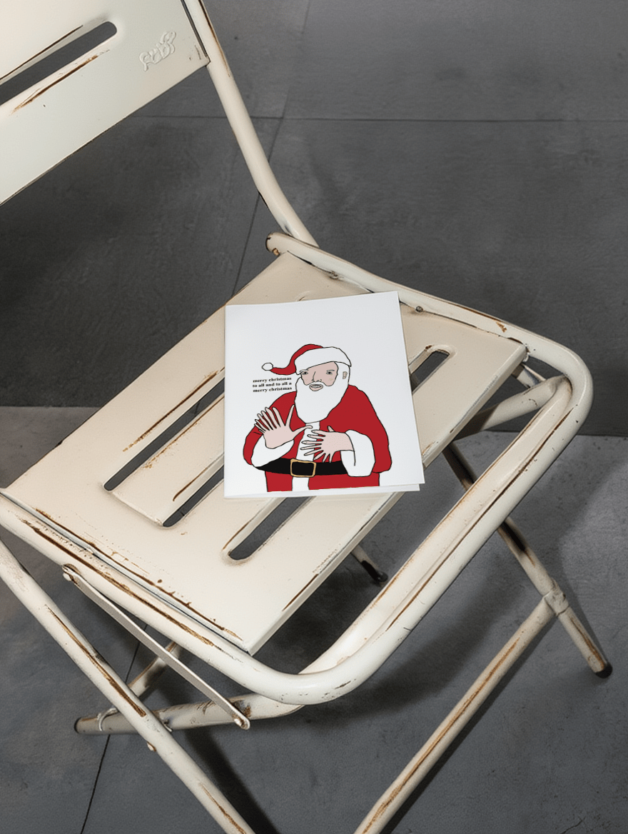 Santa Merry Christmas mockup 2