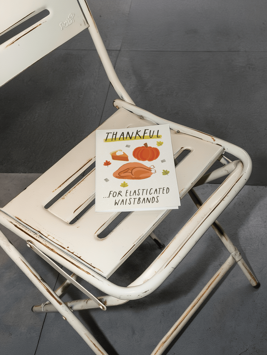 Thankful for Elasticated Waistbands mockup 2