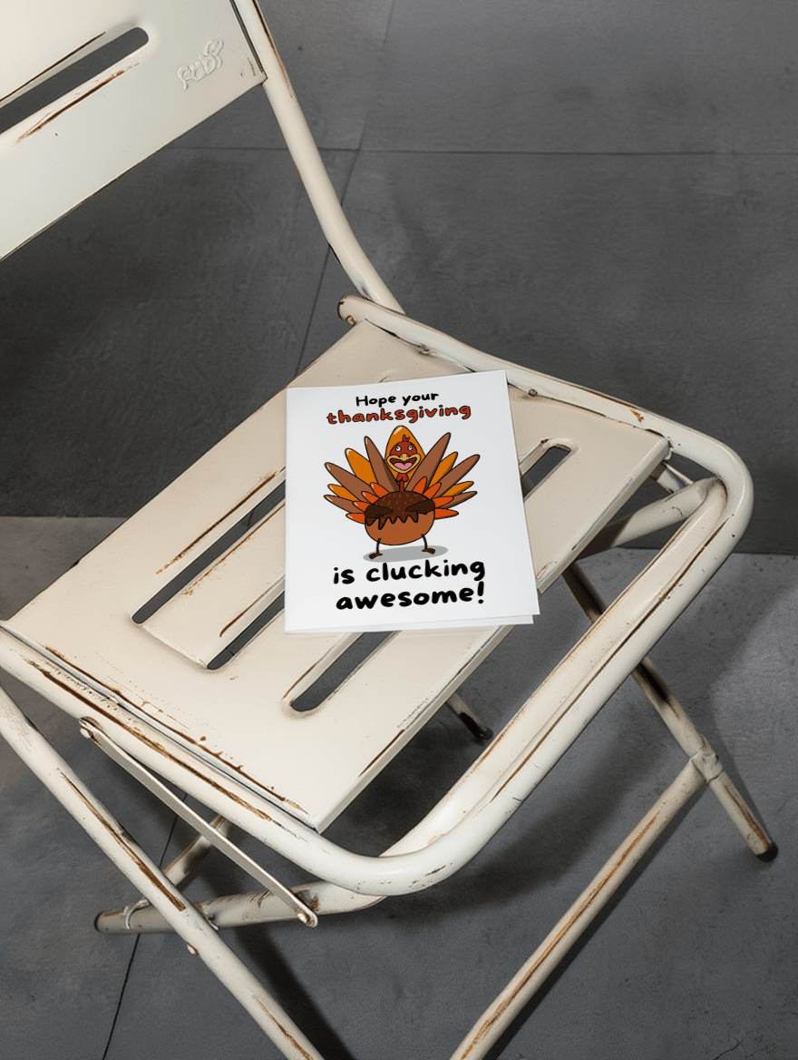 Clucking Awesome Thanksgiving mockup 2
