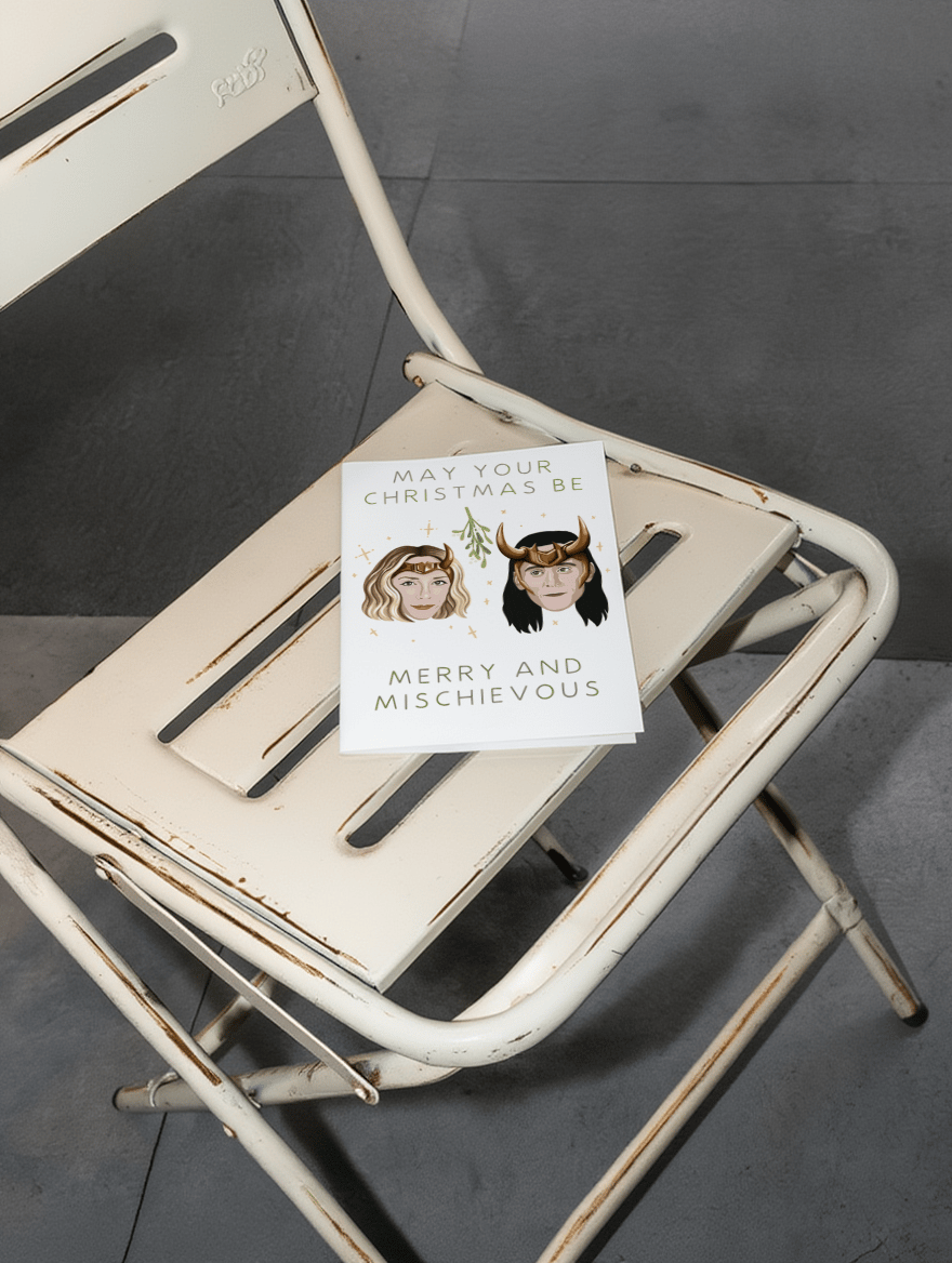May Your Christmas Be Merry and Mischievous mockup 2
