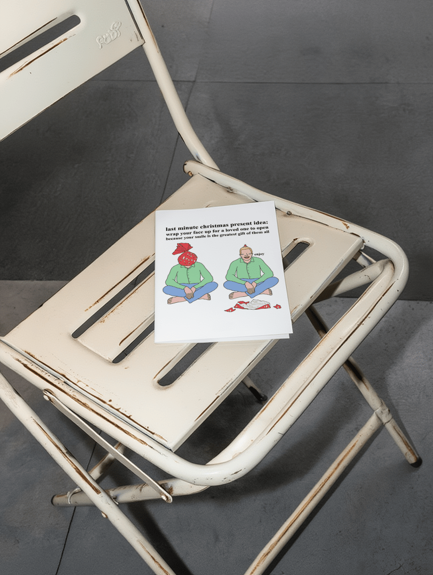 Last Minute Christmas Present Idea mockup 2